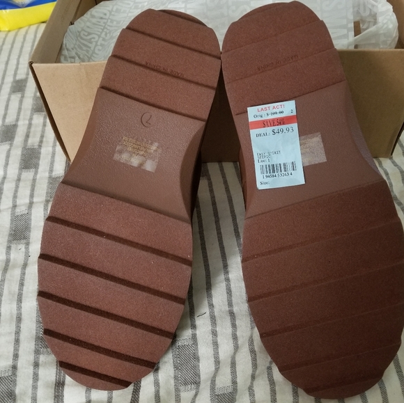 NIB Chex Brown Steve Madden mules size 7 - Picture 3 of 10